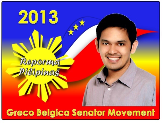 Candidate for Senator 2013: Greco Belgica and His Profile