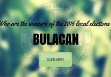 WINNERS: Bulacan Local Elections 2016 Results