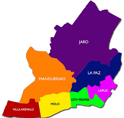 Iloilo City District Map | Iloilo City Barangay Elections 2013