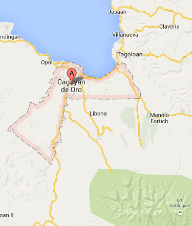 Map of Cagayan de Oro | Cagayan de Oro Barangay Elections 2013