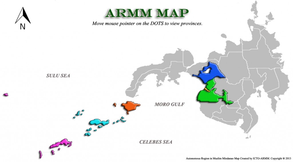 ARMM Map