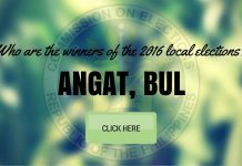 WINNERS: Angat, Bulacan Local Elections 2016 Results
